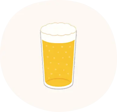 ビールのイラスト
