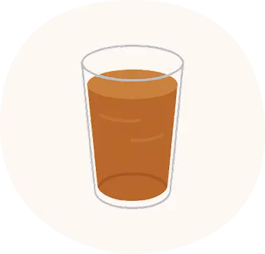麦茶のイラスト