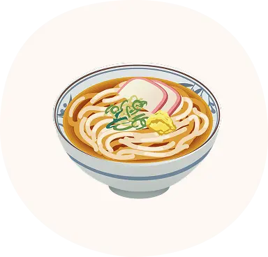 うどんのイラスト