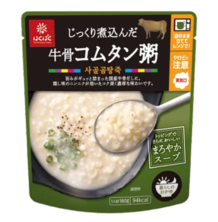 じっくり煮込んだ牛骨コムタン粥の商品画像