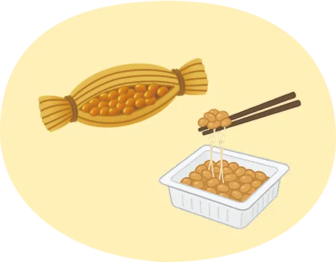 納豆のイラスト