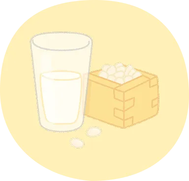 豆乳のイラスト