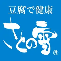 ロゴ：豆腐で健康　さとの雪